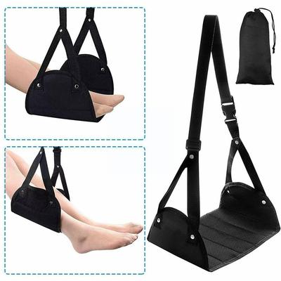 Swelling Travel Airplane Relieve Fatigue Footrest Hammock Foot Hanger Furniture Hanging Leg Hammock
