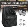 Stacked Chair Dust Cover Outdoor Garden Patio Furniture Protector Cover Storage Bag Waterproof Dustproof Chair Sofa Rain Cover