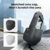 AMAGISN For Insta360 X4 Air Silicone Protective Case Shockproof Camera Body Cover with Lens Cap