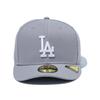 New Era MLB 59FIFTY LA Size 7 Los Dod Gray Size 25J Pre-Curved Hat, Gray, 3/4, PC5950, White,