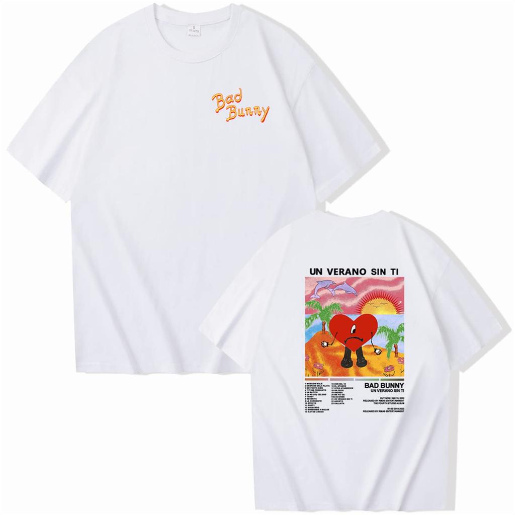 Summer Pattern Print Short Sleeves Casual and Comfortable Women Unisex