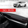 FOR Volkswagen TAVENDOR Tavendor -2025 Car Dash Mat Dashmat Dashboard  Cover Sun Shade Dash Board Cover Carpet  Accessories