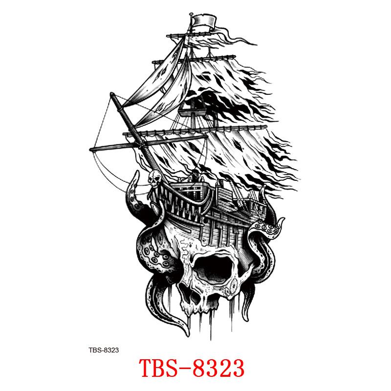 Waterproof Tattoo Sticker, Totem Character Tattoo Sticker Tattoo