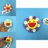 Premium Flower Takashi Murakami Kiki Kaikai Plush Pendant Colorful Brooch For Collectors