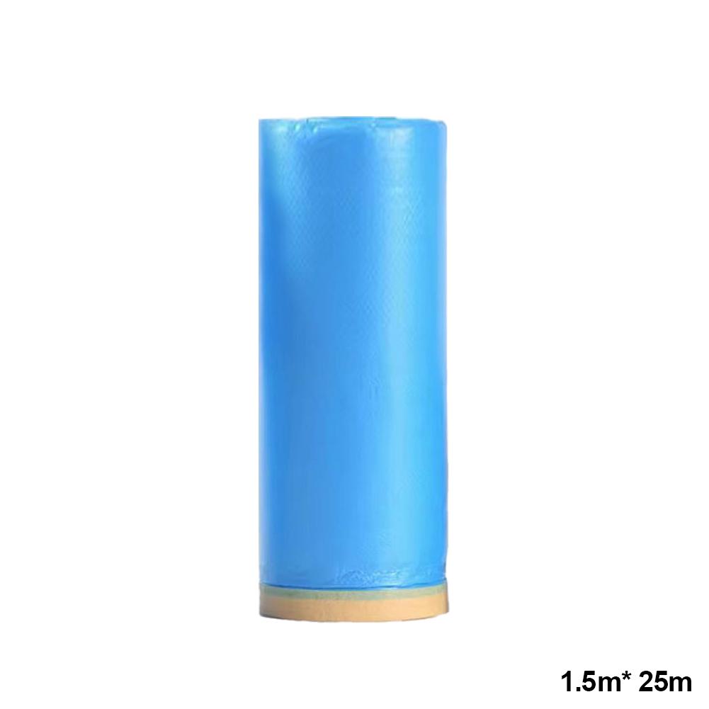 Car Repair Spray Paint Maskin Film Automotive Painters Tape Plastic Drop Cloth Sheeting No Residue for Painting