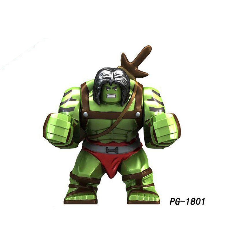 Super British Minifigure Son Of Hulk Red Tank Mud Face Serum Rhino Venom