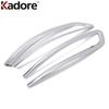For Skoda kodiaq 2016 2017 2018   Chrome Rear Fog Light Lamp Cover Trim Tail Foglight Foglamp Bezel Trim Car Accessories