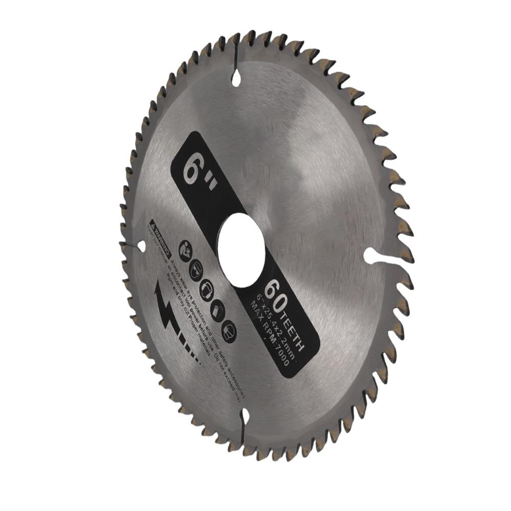 60 Teeth / 60-Tooth Circular Saw Blade 25.4mm Arbor Carbide Saw Blade Cutting Disc  Plastic Cutting