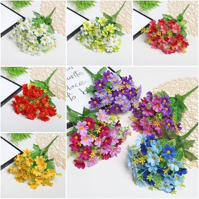 Plastic Artificial Daisy DIY Fake Daisy New Simulation Flower  Photography Props