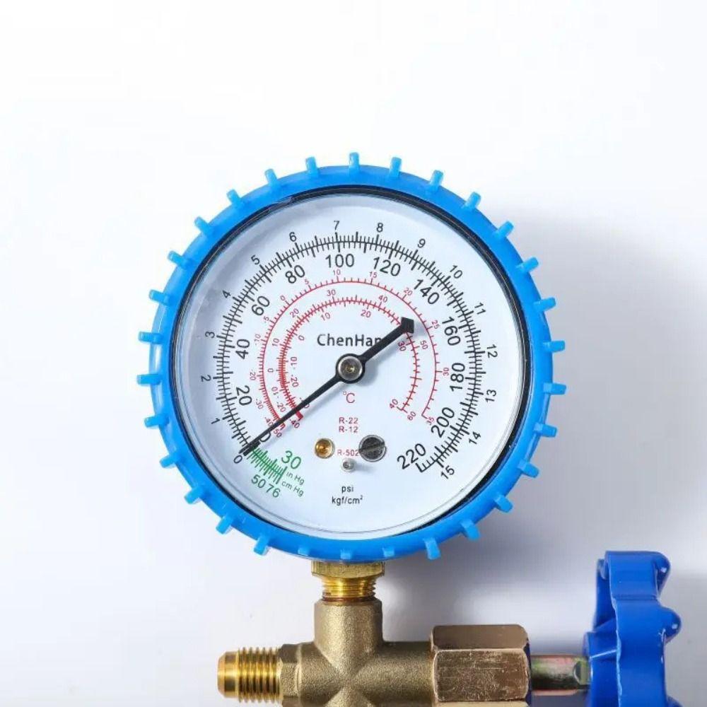 R22 R134 R404 Repair Tool Single Pressure Gauge Air Conditioning Fluoride Tool