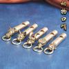 Brass Animal Whistle Keychain Pendant Outdoor Survival Whistle Practical Personalized Pendant Street Vendor Small Brassware Whol