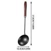 Soup Spoon Non-stick Metal Ladle Multifunctional Cooking Utensils Reusable Kitchen Serving Tool For Home Restaurants