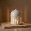 Traditional Candle Holder Ceramic Tealight Candlestick Islamic Lantern Candle Base  Perfect Gift
