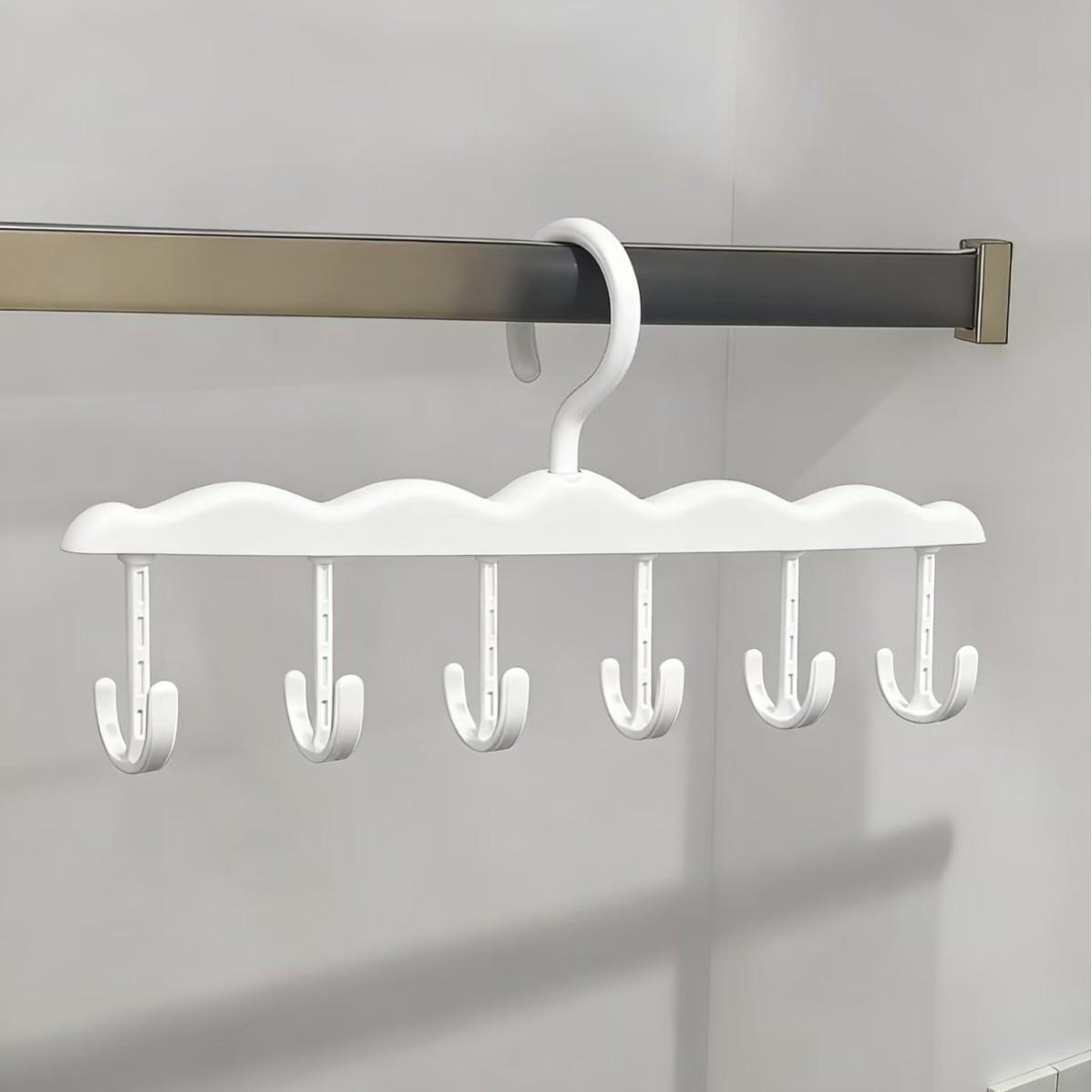 Rotatable Multi-Hook Tie Underwear Organizer 12 Hooks 678₽
