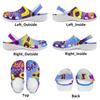 Breathable EVA Clogs Unisex Color Printed Lightweight Slip On Garden Shoes Beach Pool Bathroom Home Summer Wear Travel Shoes