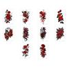 Waterproof Flower Temporary Tattoo Stickers Leopard Lion Snake Floral Fake Tattoos  Girl