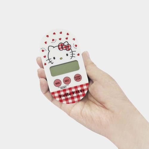 Skater Magnetic Kitchen Timer, Hello Kitty Red Heart, Sanrio KTM1-A