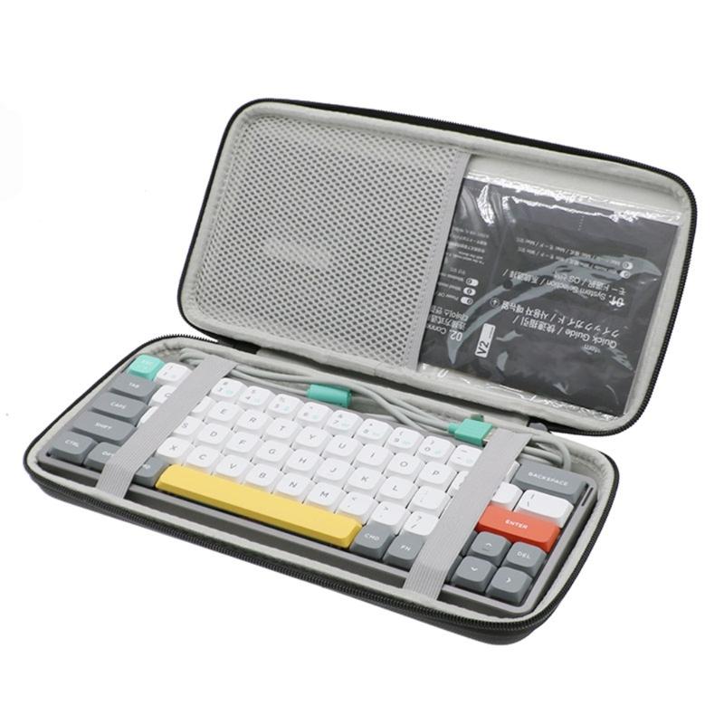 Protective Storage Bag For  Air60 V2 Keyboards Case With Soft Lining For Cushioning Soft Lined Keyboard Pouch