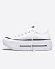 Men's Sneakers Converse Chuck Taylor All Star Lift Double Stack Low White Black White/Black/White