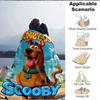 1pc Scooby-Doo Mystery Flannel Throw Blanket - Lightweight Soft Warm All-Season Blanket for Sofa, Bed, Travel, Camping  L1029054