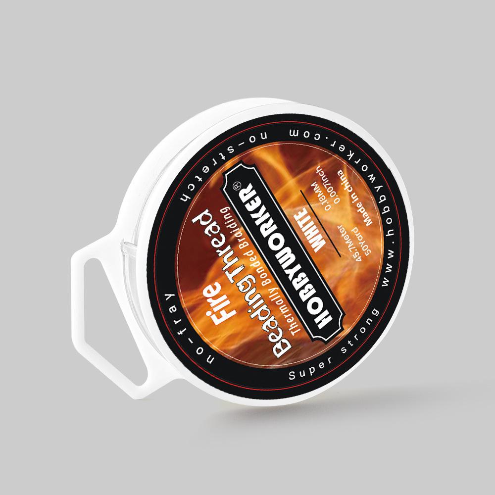 

0,18 мм * 45 м FireLine неэластичный бисерный FireLine износостойкий браслетный тросик DIY бисерная веревка белый