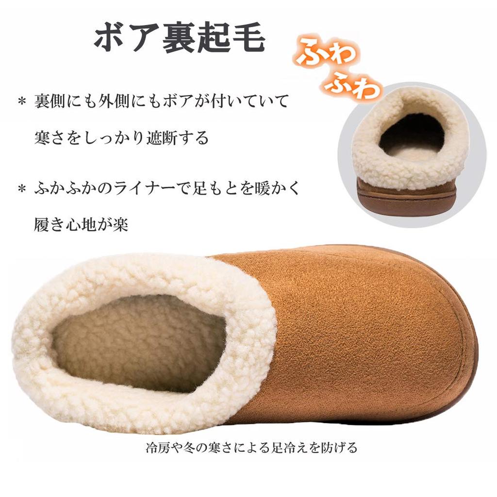 Newdenber NDB Room Winter Shoes with Fur Warm Fur Wear Shoes, Slippers, Lining, Clogs, Sandals, Indoor/Outdoor