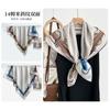 Silk twill 14 mmi large silk scarf women's fashion versatile high-end mulberry silk square scarf light luxury versatile 90 shawl