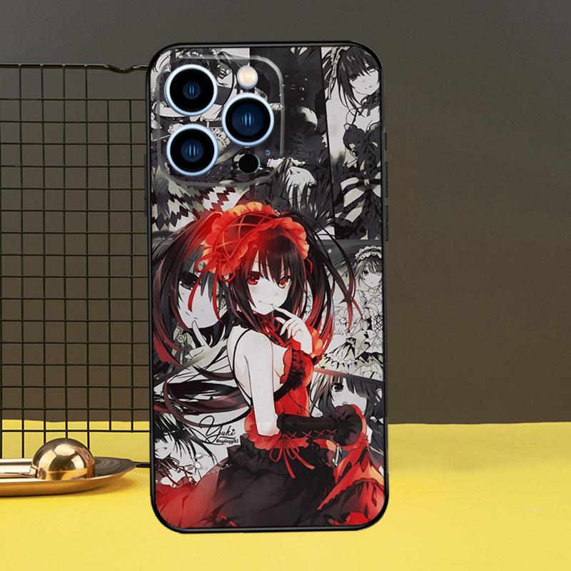 

Чехол Kurumi Tokisaki Date A Live для телефона iPhone 12 11 14 Pro MAX XR X XS Max, чехол для iPhone 13 Pro Max 7 8 Plus SE2 iPhone 13Pro MAX