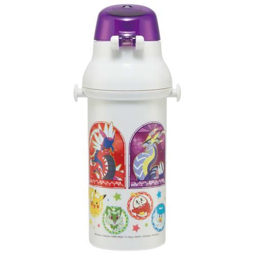 Skater Water Bottle, 480ml, Pok?mon 23 Design, for Kids, Antibacterial, Plastic, Made in Japan, PSB5SANAG-A