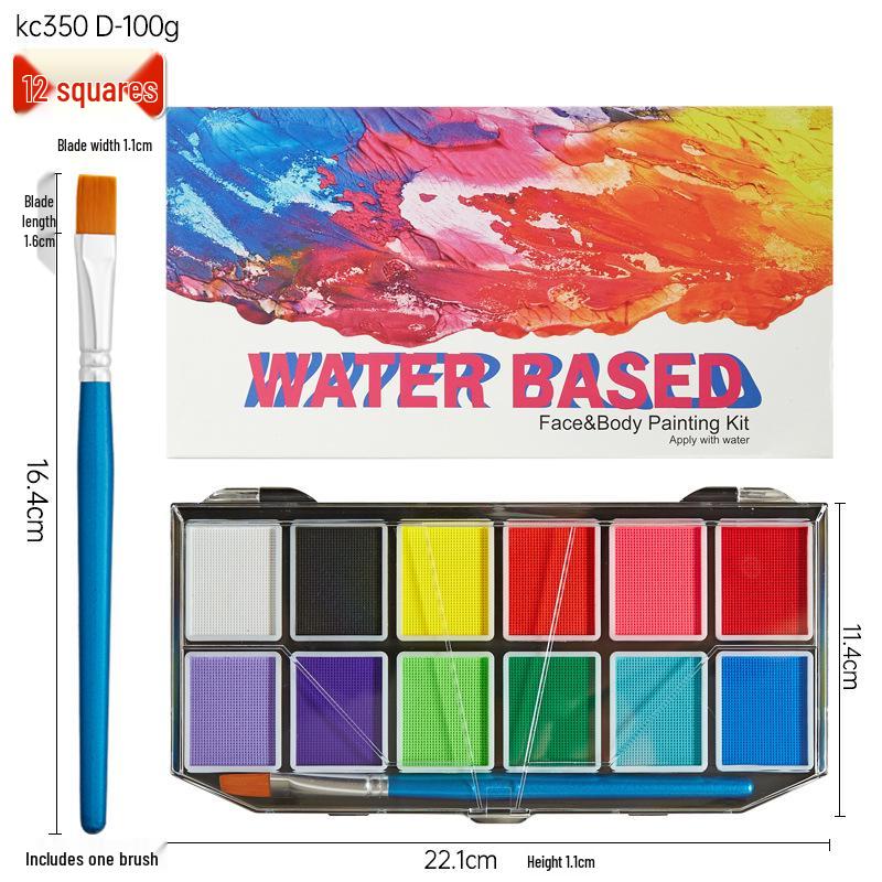 Children's Water-Soluble Face and Body Painting Set