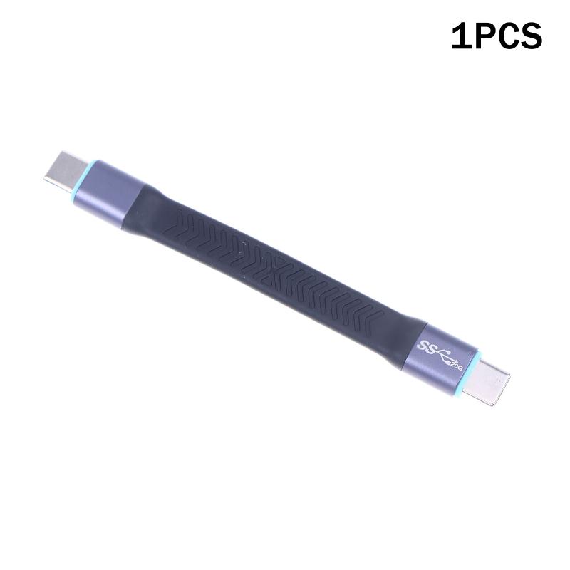 

20Gbps Usb3.2 Typec Cable Fast Charging Usbc To Usbc Cable High Speed Typec Data Line Short Line 10Cm 1pcs