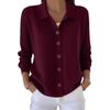 2025 Knitted Cardigan Button Women's Sweater Jacket Autumn and Winter New Solid Color Casual Fashion Women's Clothing