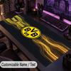 Large Mouse PadBorussia Dortmund Custom Name Text Personalized Desk Mat Non Slip Gaming Pad