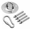 Rust Proof Stainless Steel Hammock Suspension Bracket Ceiling Hook 500LBS Load for Outdoor Patio Hammock Chair Hanging