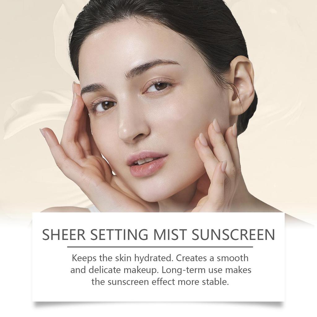 New Setting Sprays for Makeup Waterproof Lasting Oil Control Natural Refreshing Anti UV Sunscreen Finishing Mist Cosmetics