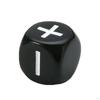 10 Pieces Symbol Dice Add Subtract Mathematical Accs Durable Square Math Counting Teaching