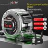 High-Precision 5m/10m Double-Sided Fluorescent Tape Measure - Wear-Resistant, Hardened Steel Ruler for Household Use