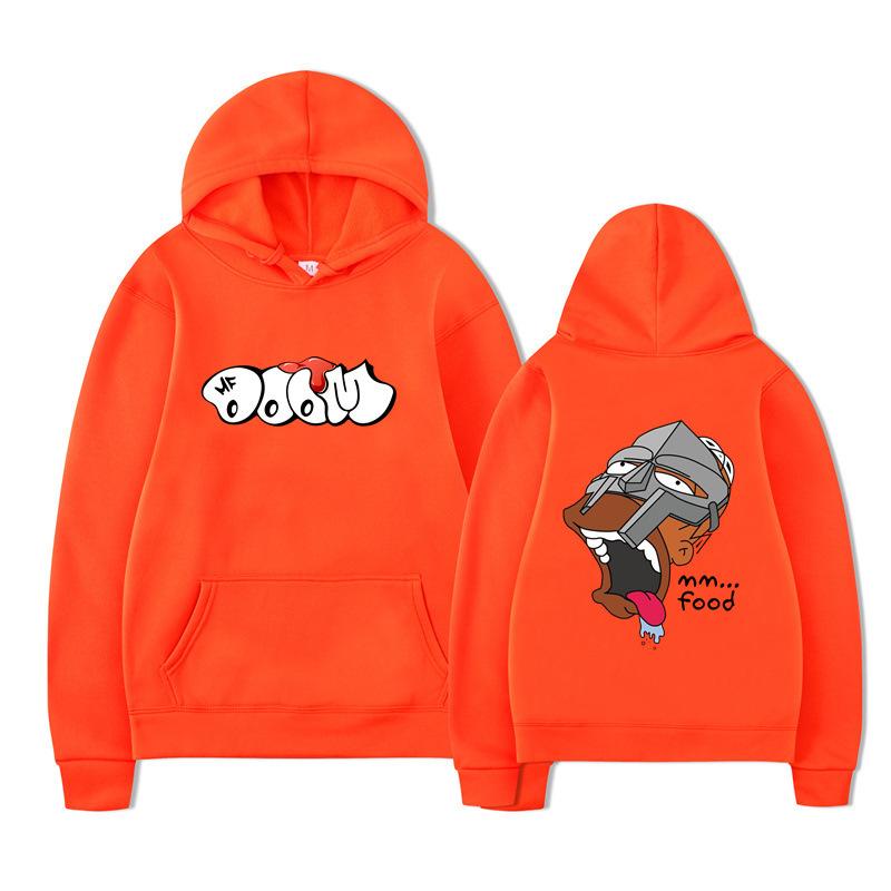 Mf Doom Rappeur Sweats à capuche Impression Anime Ensemble Vêtements Homme