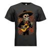 Custom Day of the Dead Mariachi T-shirt 100% Cotton Gildan