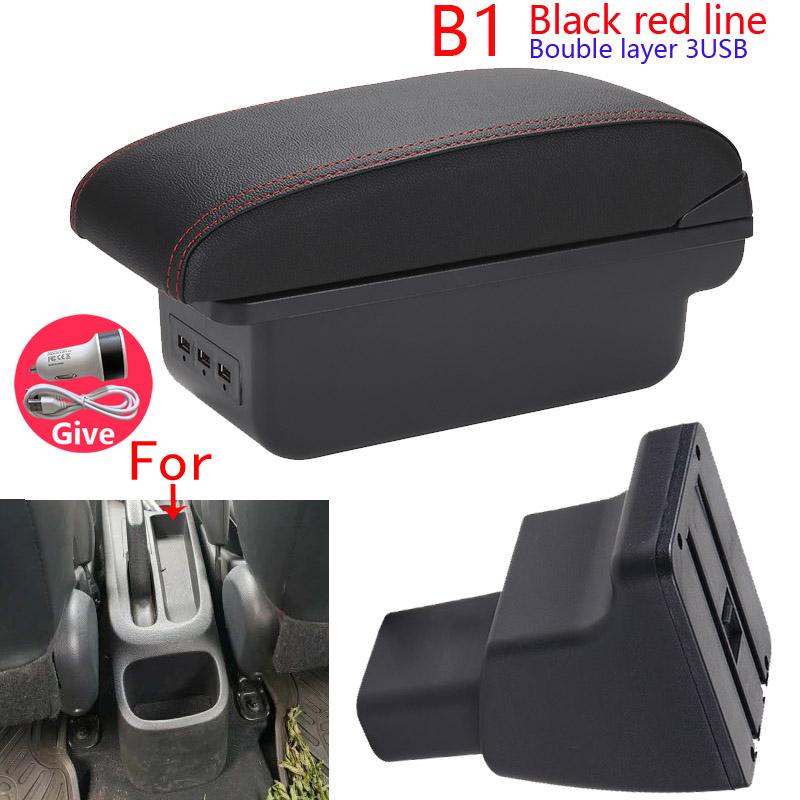 Car Armrest For Hyundai I10 Armrest Box Center Storage Box Interface Decoration Accessories Interior Retrofit Part