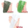 100-1000pcs Paper Floral Wire 0.3mm/0.0118Inch Diameter 40cm Long Iron Wire Used for DIY Nylon Stocking Flower Branche Making