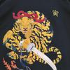[USED] Graniph Ayako Ishiguro Back Print Tiger Monster Mythical Beast Long T-Shirt L
