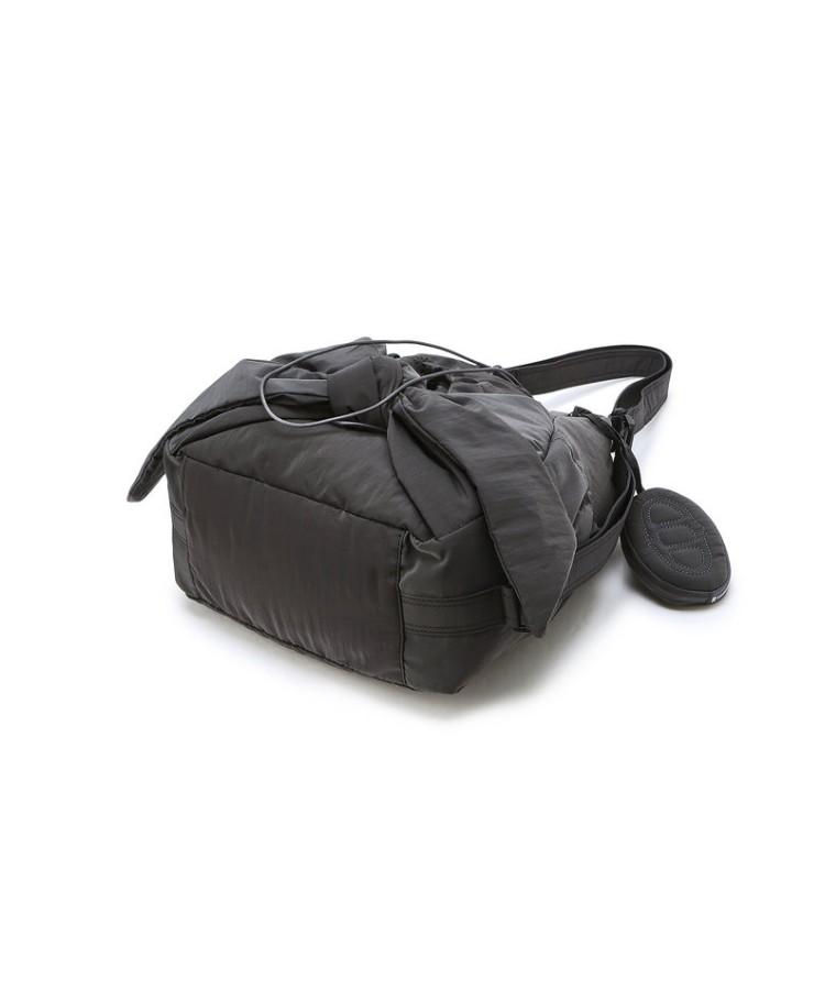 Athe Vanessabruno [Ruban] Dark Gray Ribbon Backpack/Shoulder Bag S Aaba6E911G3
