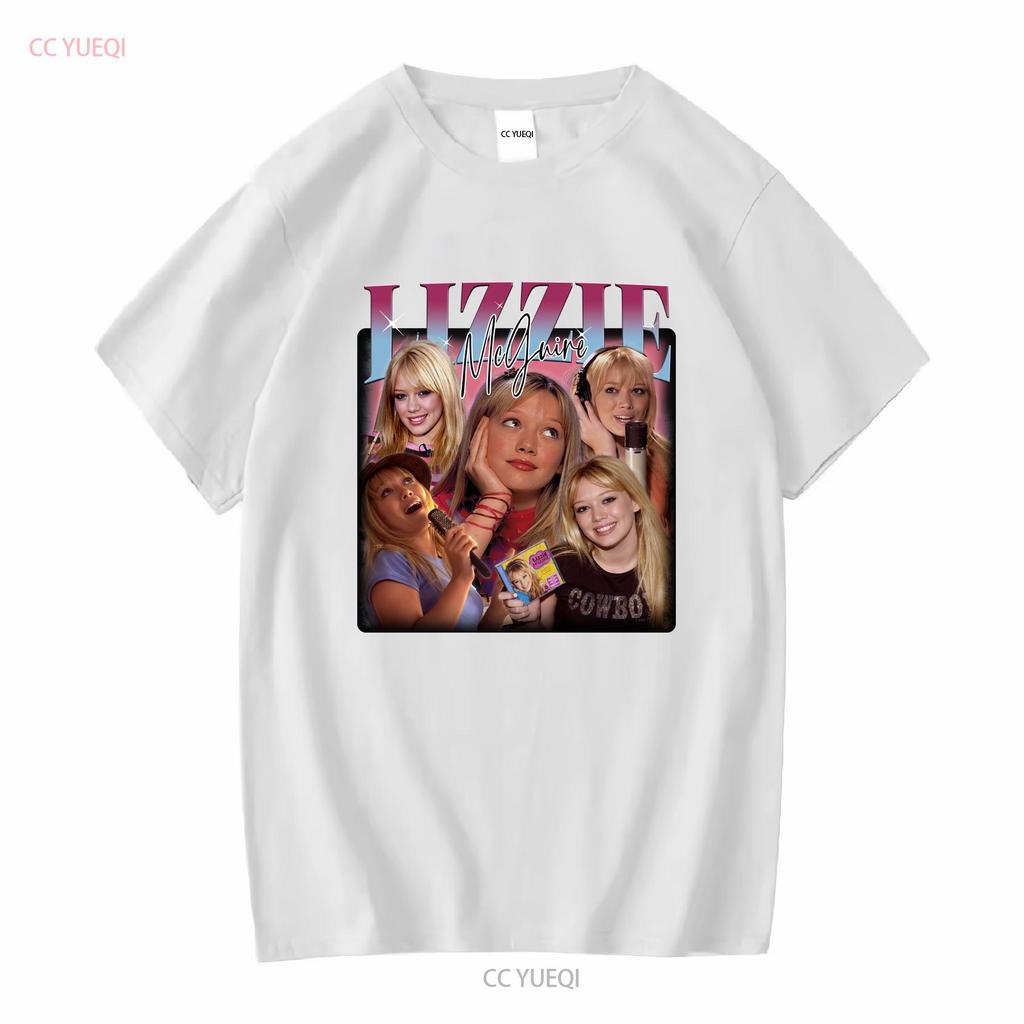 The Lizzie McGuire Movie Family Vacation T Shirt Vintage Washed Stylish Graphic Stretched Streetwear Homme Slightly Unisex