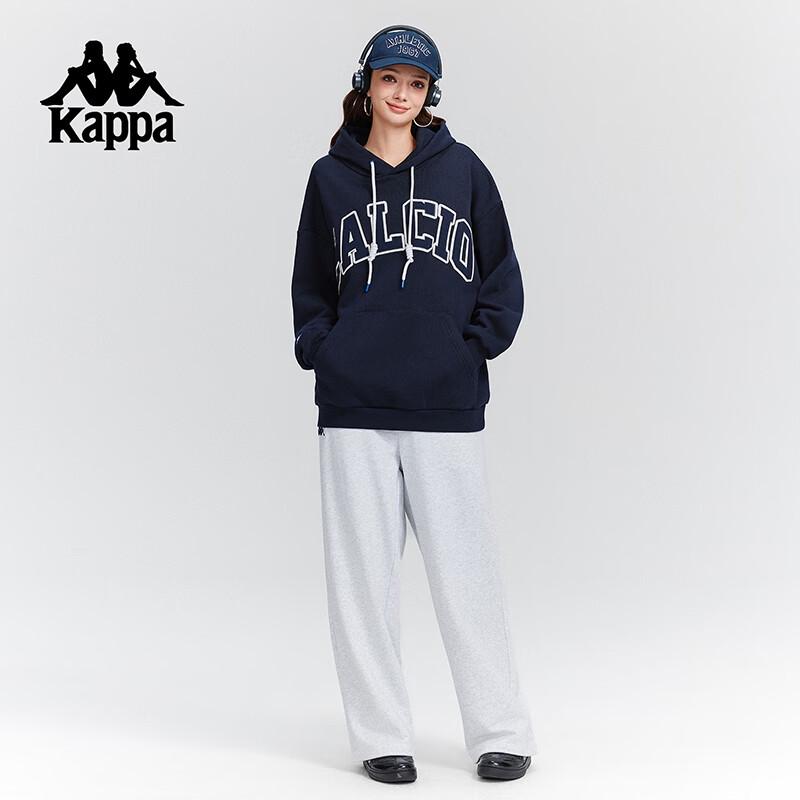 Kappa Men's 2025 Winter Loose Hooded Sweatshirt