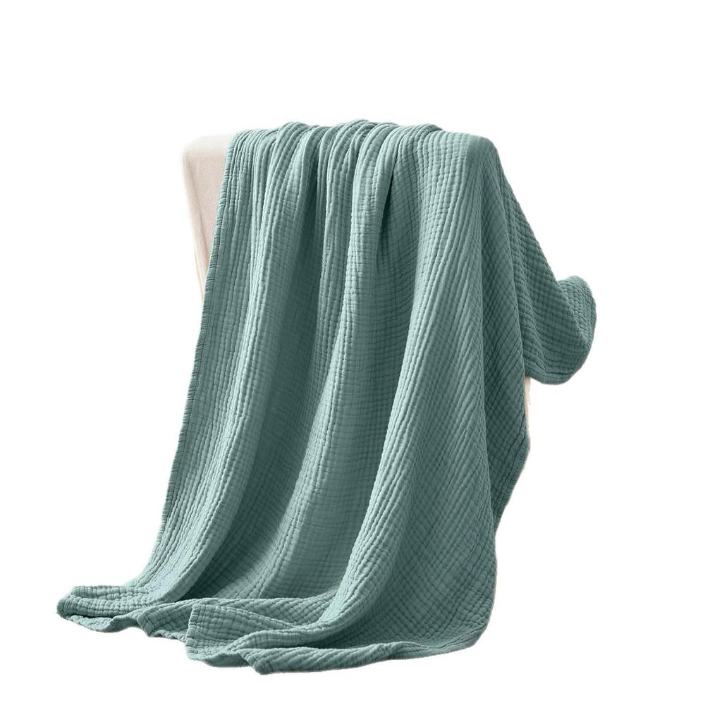 6-warstwowy kocyk z czystej bawełny muślinowej – Miękki, przewiewny, uniwersalny dla dorosłych i dzieci, odpowiedni do łóżka lub na sofę.