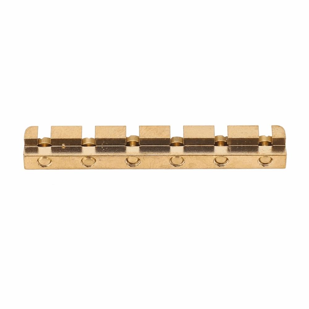 Brass Material Adjustable Guitar Nut Golden Electric Guitar Nut Brass Guitar Nut Guitar Accessory