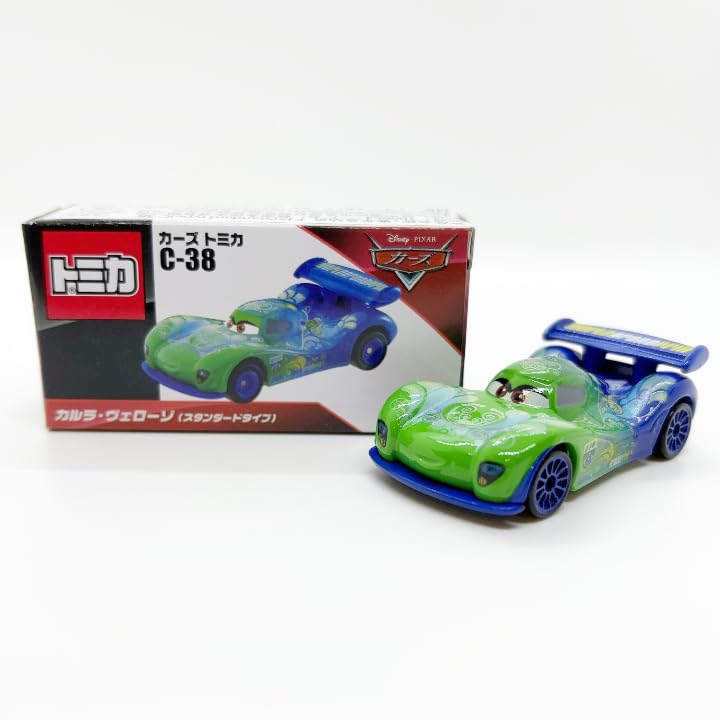 Cars Tomica Discontinued Model C-38 Carla Veloso (Standard Type) Disney Pixar Takara Tomy