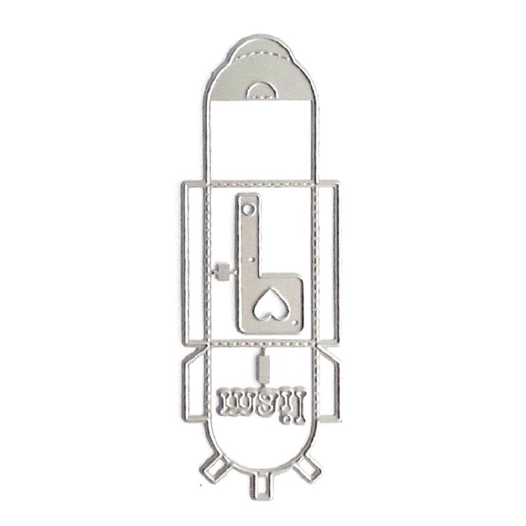 

Metal Die Cuts Embossing Stencils 3D Stereo Mailbox Box Cutting Dies Stencils for Scrapbooking Album Photo Decorations 1