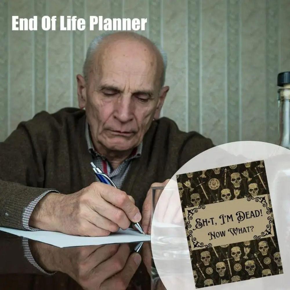 

Print Cover End of Life Journal Planner When I M Gone Im Dead Now What Planner My Final 1 PC